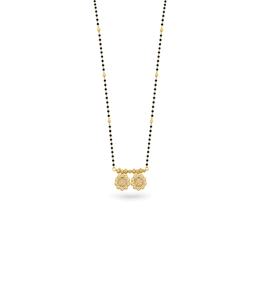 Gold Plated CZ Royal Swarna Mangalsutra