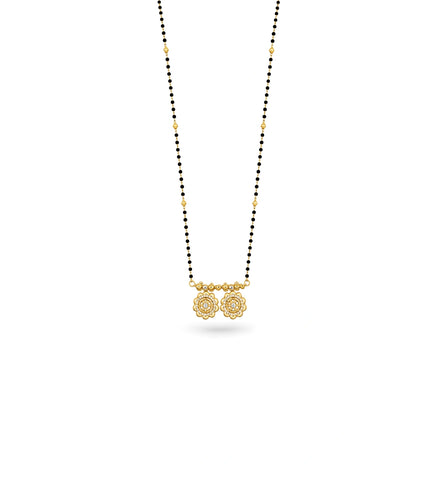 Gold Plated CZ Royal Swarna Mangalsutra