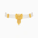 Gold Plated Butterfly Multi Strand Pearl Choker