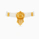Gold Plated Luminous Multi Strand Pearl Choker