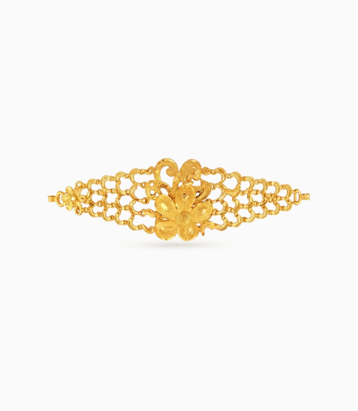 Gold Plated Traditional Floral Mantasha