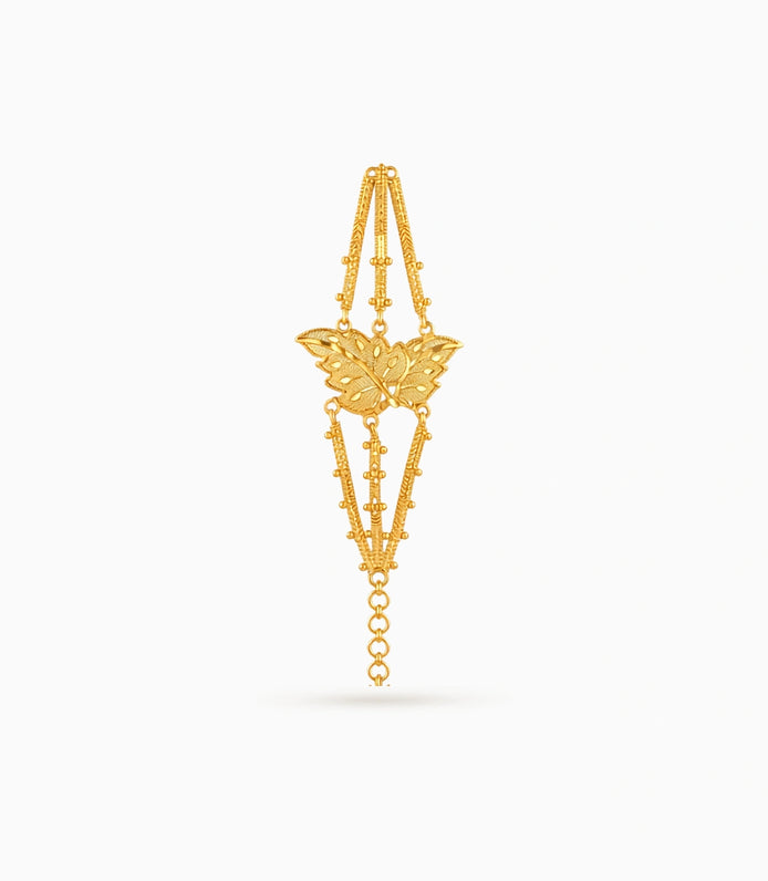 Gold Plated Traditional Leaf Mantasha