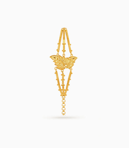 Gold Plated Traditional Leaf Mantasha