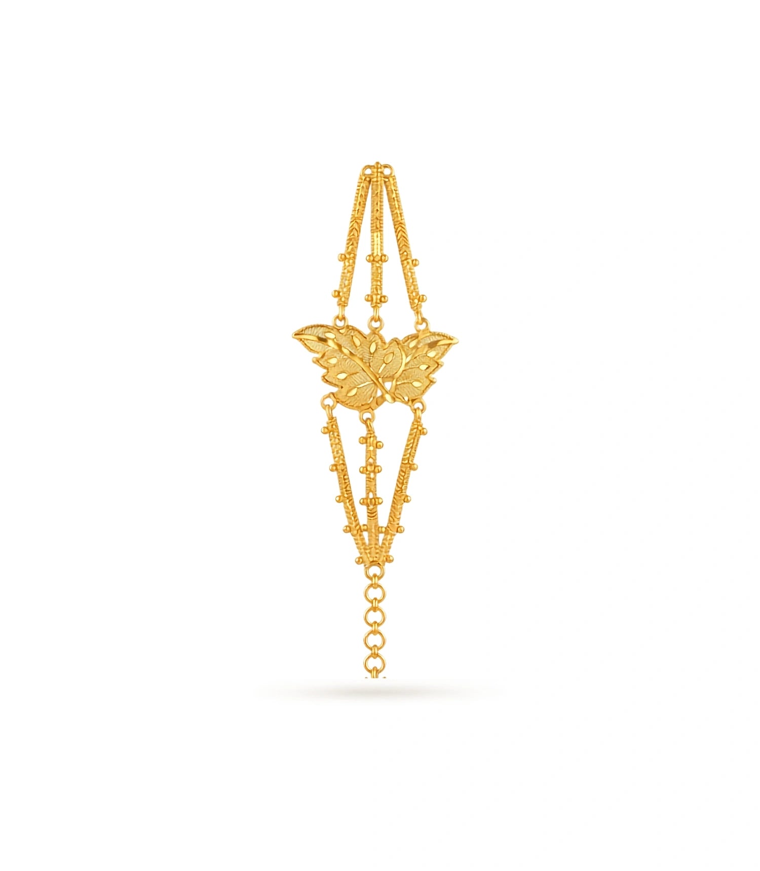 Gold Plated Traditional Leaf Mantasha