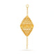 Gold Plated Traditional Floral Charm Mantasha