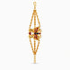 Gold Plated Butterfly Meenakari Mantasha