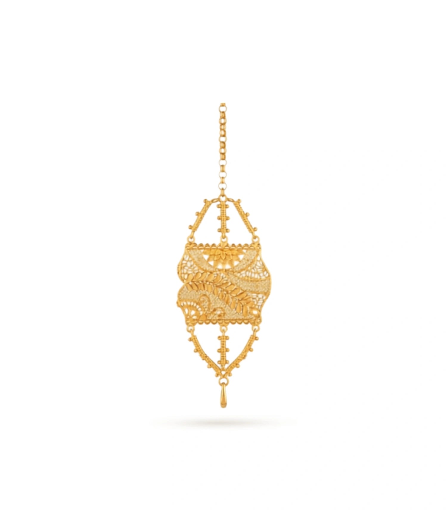 Gold Plated Classic Floral Mantasha
