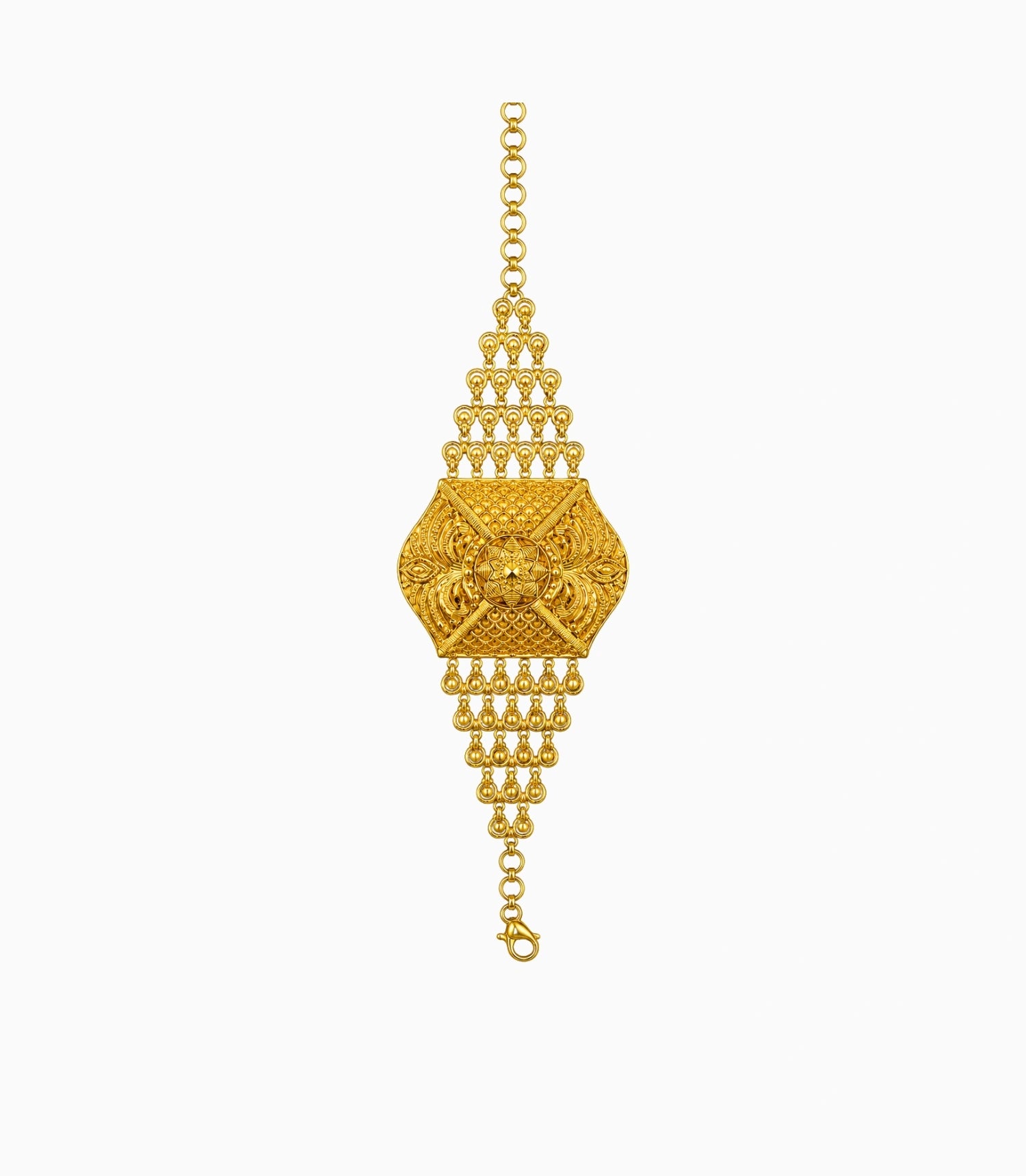 Gold Plated Classic Filigree Mantasha