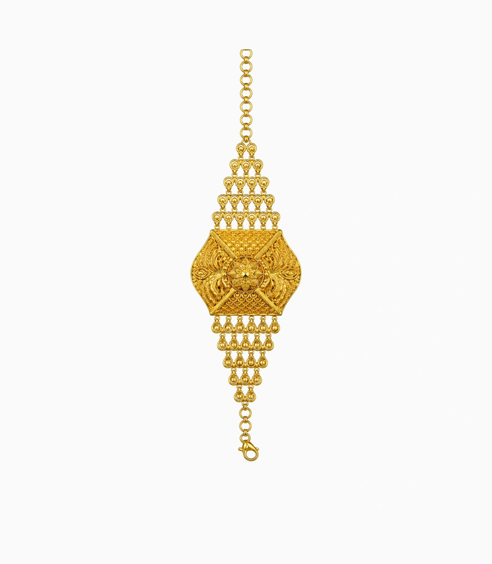 Gold Plated Classic Filigree Mantasha