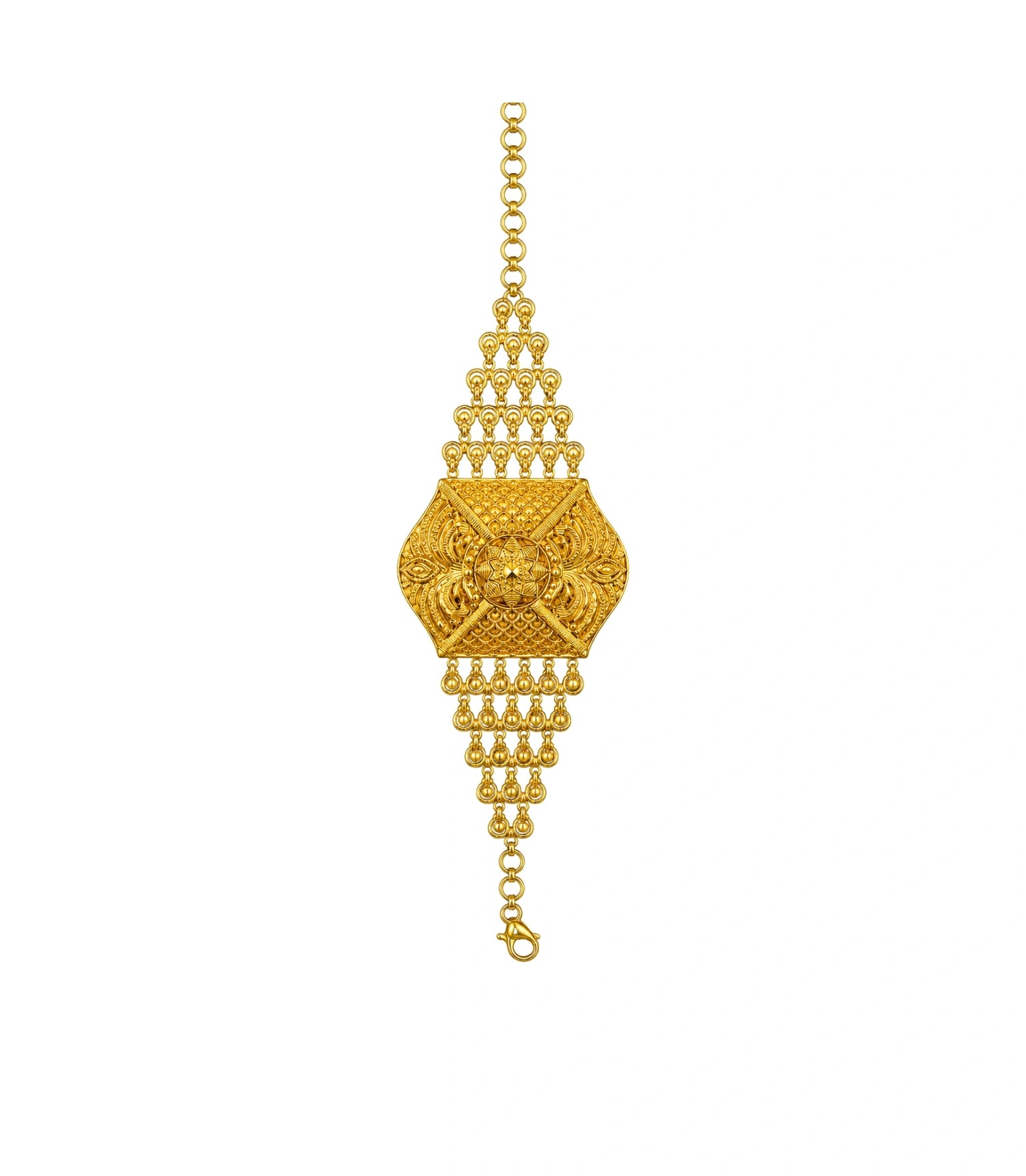Gold Plated Classic Filigree Mantasha