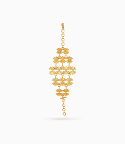 Gold Plated Delicate Floral Mantasha