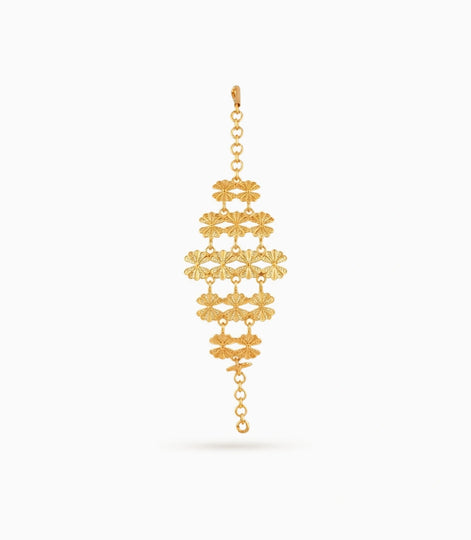 Gold Plated Delicate Floral Mantasha