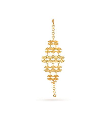 Gold Plated Delicate Floral Mantasha