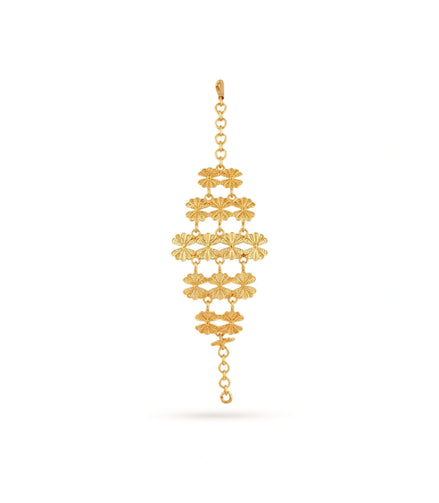 Gold Plated Delicate Floral Mantasha