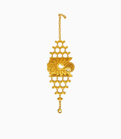 Gold Plated Peacock Mantasha