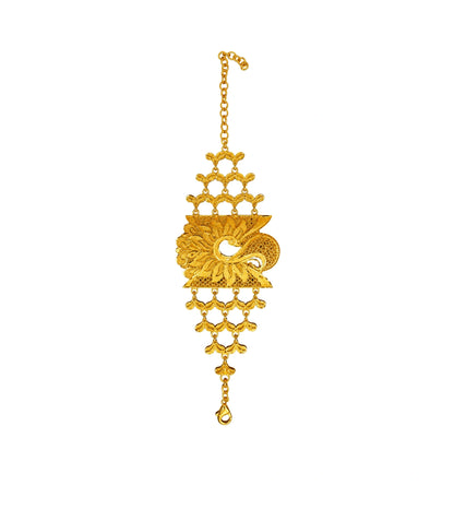 Gold Plated Peacock Mantasha