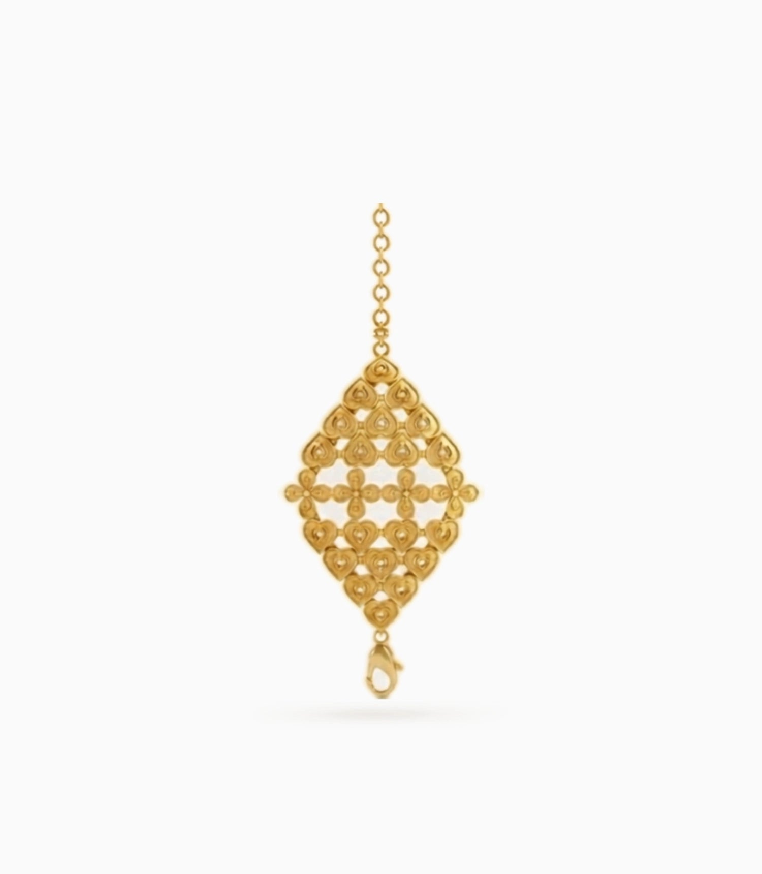Gold Plated Conecting Hearts Mantasha