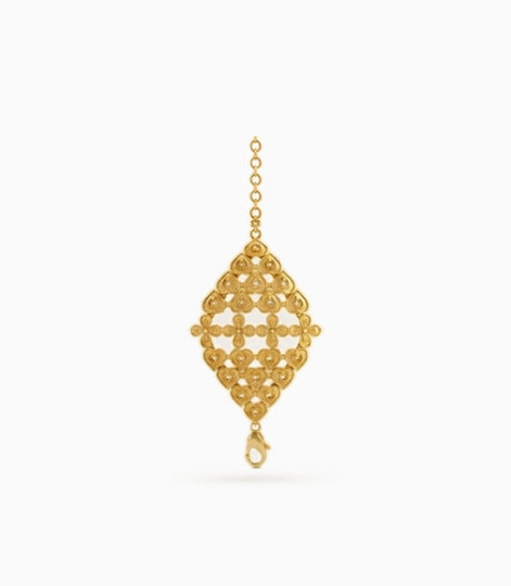Gold Plated Conecting Hearts Mantasha