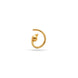 Gold Plated Simple Ball AD Nose Pin