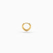 Gold Plated Simple AD Nose Pin