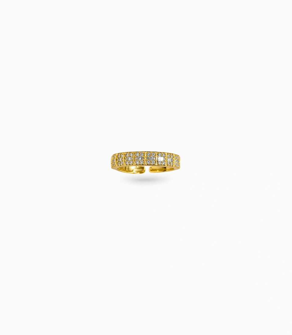 Gold Plated Minimal AD Nose Ring