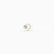 Gold Plated Subtle AD Nose Pin