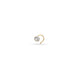 Gold Plated Subtle AD Nose Pin