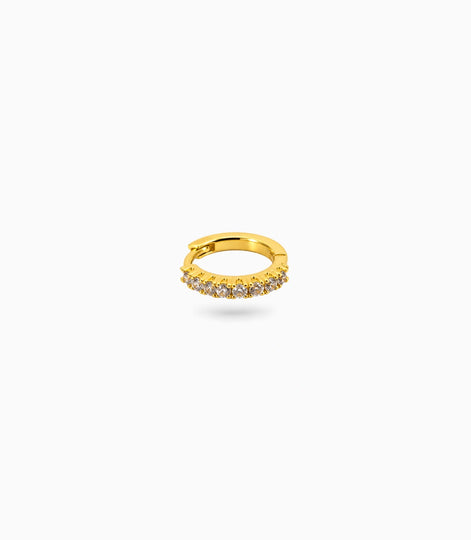 Gold Plated Petite AD Nose Ring