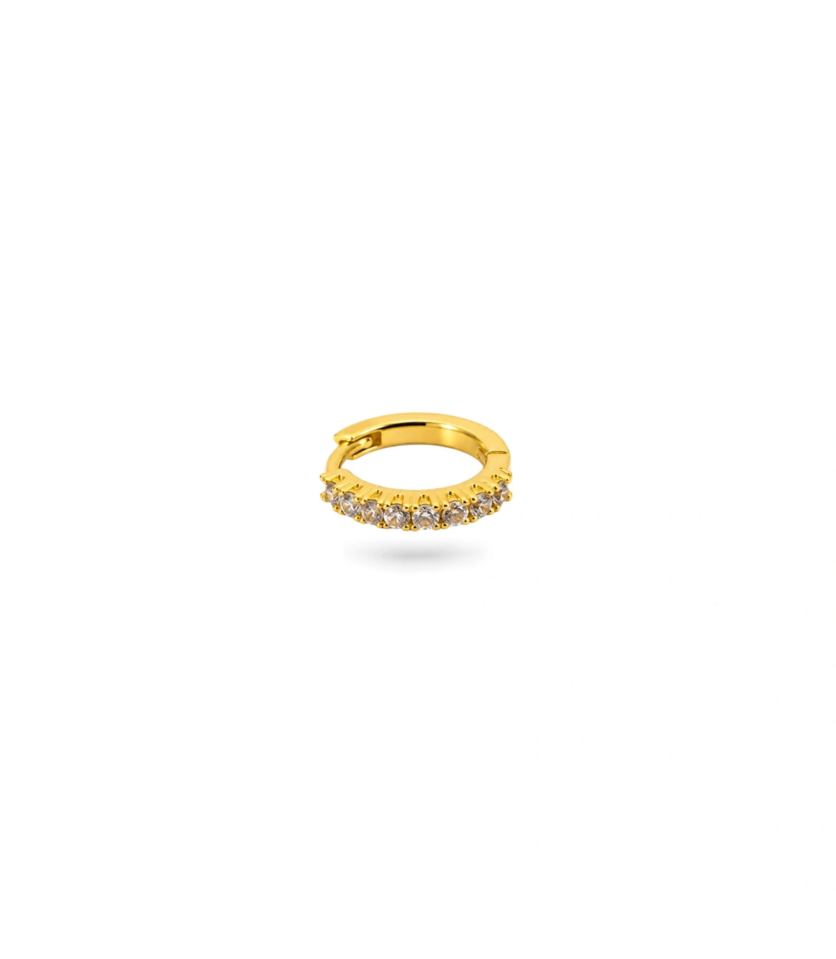 Gold Plated Petite AD Nose Ring