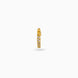 Gold Plated Multi-Stone AD Nose Ring