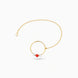 Gold Plated Delicate Pearl Nose Ring