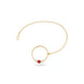 Gold Plated Petite Pearl Nose Ring