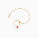 Gold Plated Traditional Pearl Nose Ring