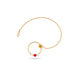 Gold Plated Traditional Pearl Nose Ring