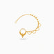 Gold Plated Grace Pearl Nose Ring