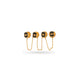 Gold Plated Shivling Kurta Buttons