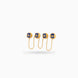 Gold Plated Meenakari Golden Grace Kurta Buttons