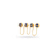 Gold Plated Meenakari Golden Grace Kurta Buttons