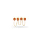 Gold Plated Meenakari Elegant Charm Kurta Buttons