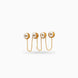 Gold Plated Meenakari Timeless Charm Kurta Buttons