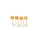 Gold Plated Classic Grace Kurta Buttons