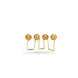 Gold Plated Royal Grace Kurta Buttons