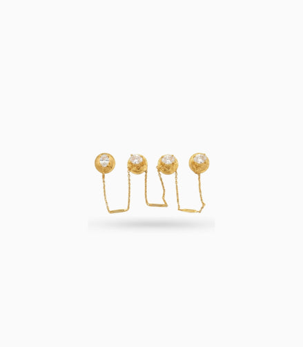 Gold Plated Classic Elegance Kurta Buttons