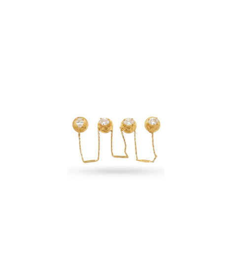 Gold Plated Classic Elegance Kurta Buttons