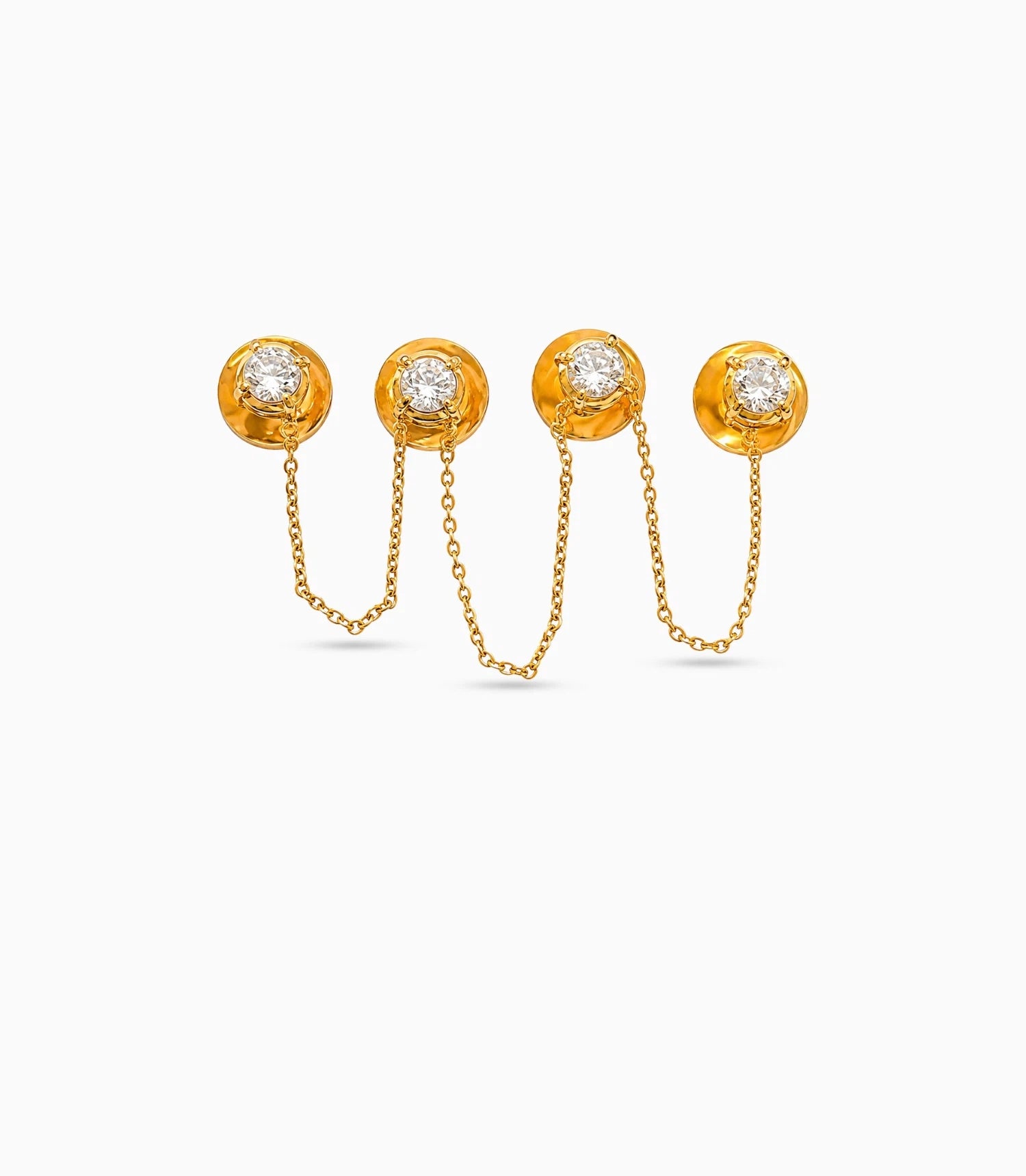 Gold Plated Graceful Aura Kurta Buttons