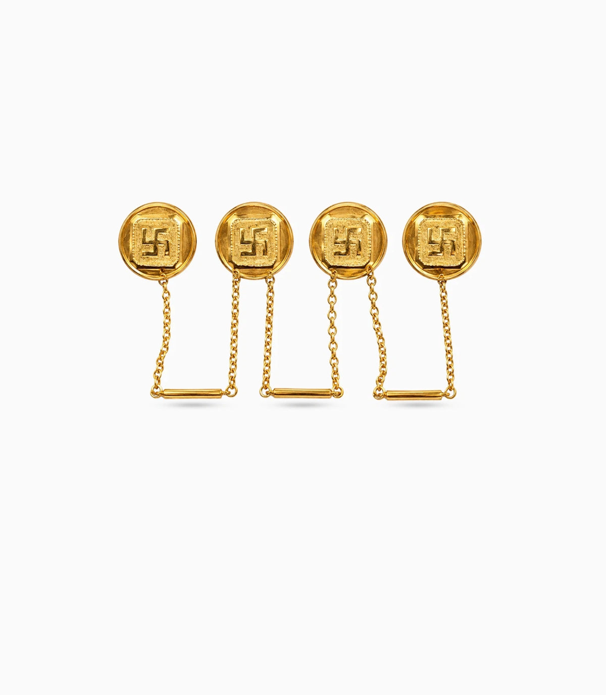 Gold Plated Timeless Beauty Kurta Buttons