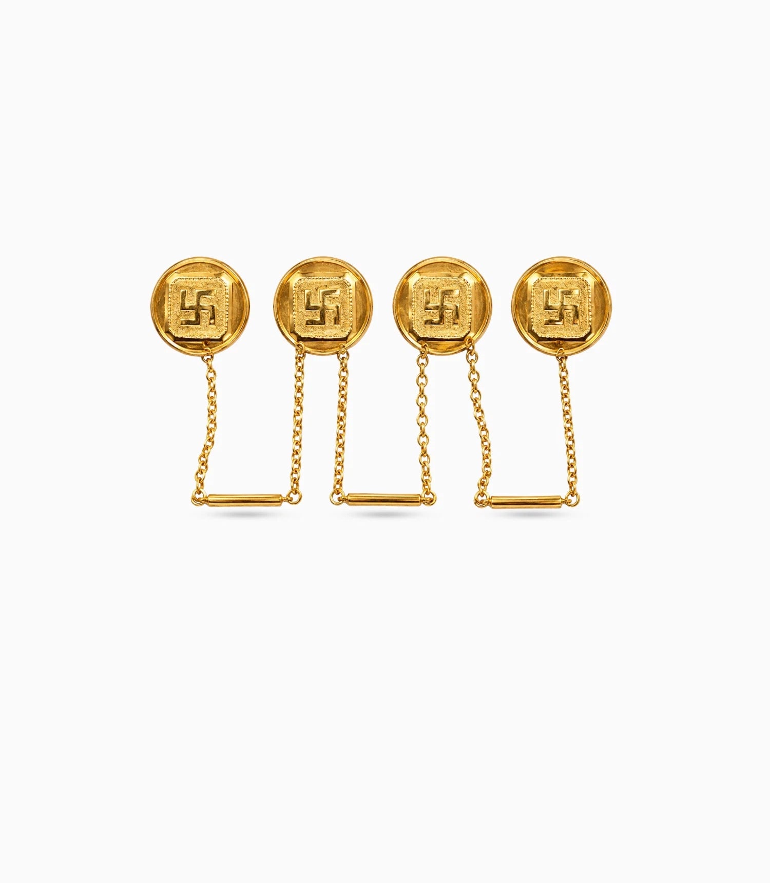 Gold Plated Timeless Beauty Kurta Buttons