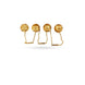 Gold Plated Elegant Heritage Kurta Buttons