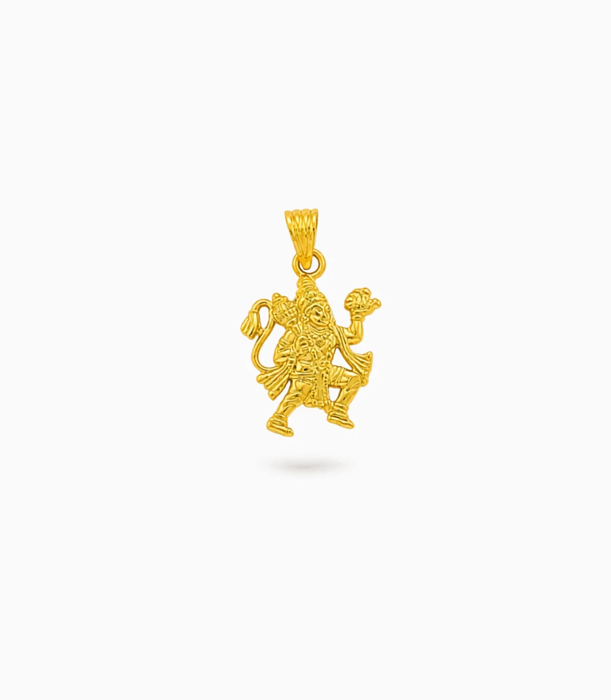 Gold Plated Hanuman Ji Pendant