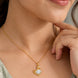 Gold Plated Bird AD Pendant